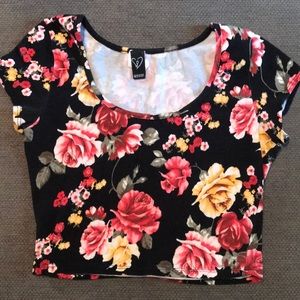 Floral Crop Top